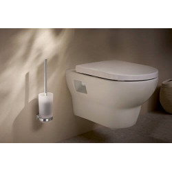 WC šepetys Hansgrohe AddStoris S su indu, pakabinamas, chromas
