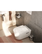 Tualetinio popieriaus laikiklis Hansgrohe AddStoris Q su dangteliu, chromas