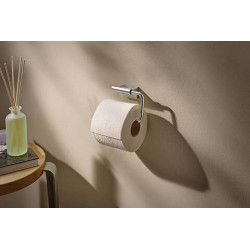 Tualetinio popieriaus laikiklis Hansgrohe AddStoris S be dangtelio, chromas