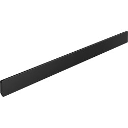 Sieninis laikiklis Hansgrohe WallStoris, 500 mm, juodas matinis