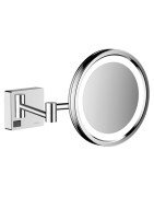 Kosmetinis veidrodis Hansgrohe AddStoris su LED apšvietimu, chromas