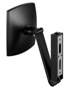 Kosmetinis veidrodis Keuco iLook-move, kvadratinis 200 x 200 mm, su LED apšvietimu ir jungikliu, juodas matinis