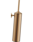 WC šepečio laikiklis Duravit Starck T, pakabinamas, Brushed Bronze