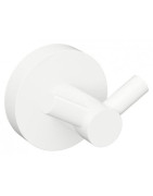 Dvigubas kabliukas Bemeta White, baltas