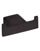 Dvigubas kabliukas Bemeta Nero, 80 mm, juodas matinis