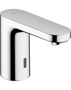 Bekontaktis praustuvo maišytuvas Hansgrohe Vernis Blend 100, maitinimas - 230 V, chromas