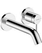Praustuvo maišytuvas Hansgrohe Tecturis S 165, iš sienos, chromas