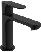 Praustuvo maišytuvas Hansgrohe Rebris S 110 CoolStart, be dugno vožtuvo, juoda matinė