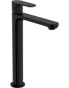 Praustuvo maišytuvas Hansgrohe Rebris S 240 CoolStart, su dugno vožtuvu, juoda matinė
