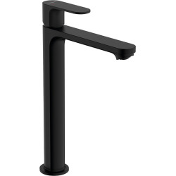 Praustuvo maišytuvas Hansgrohe Rebris S 240 CoolStart, su dugno vožtuvu, juoda matinė
