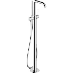 Vonios maišytuvas su dušo komplektu Hansgrohe Tecturis S, iš grindų (laisvai pastatomas), chromas