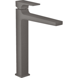 Praustuvo maišytuvas Hansgrohe Metropol 260, su push-open dugno vožtuvu, šlifuotas juodas chromas