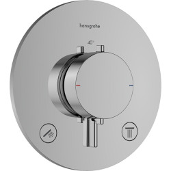 Dekoratyvinė dalis potinkiniam termostatiniam maišytuvui Hansgrohe Ecostat Comfort S, 2 funkcijos, chromas
