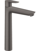 Praustuvo maišytuvas Hansgrohe Talis E 240, su dugno vožtuvu, šlifuotas juodas chromas