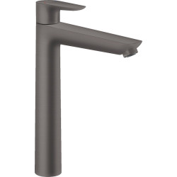 Praustuvo maišytuvas Hansgrohe Talis E 240, su dugno vožtuvu, šlifuotas juodas chromas