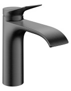 Praustuvo maišytuvas Hansgrohe Vivenis 110 CoolStart, be dugno vožtuvo, šlifuotas juodas chromas