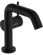 Praustuvo maišytuvas Hansgrohe Tecturis S 110 Fine CoolStart EcoSmart+, su push-open dugno vožtuvu, juoda matinė