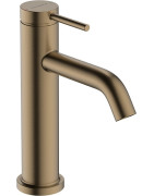 Praustuvo maišytuvas Hansgrohe Tecturis S 110 EcoSmart+, su dugno vožtuvu, šlifuota bronza