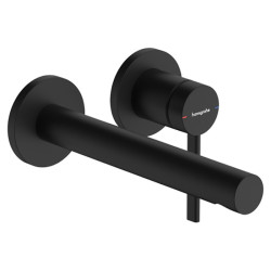 Praustuvo maišytuvas Hansgrohe Zesis S 194, iš sienos, juoda matinė