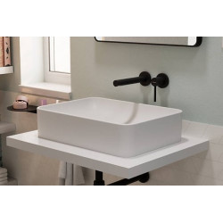 Praustuvo maišytuvas Hansgrohe Zesis S 194, iš sienos, juoda matinė