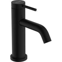 Praustuvo maišytuvas Hansgrohe Tecturis S 80 CoolStart EcoSmart+, su dugno vožtuvu, juoda matinė