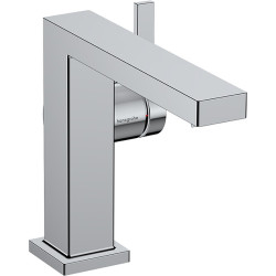 Praustuvo maišytuvas Hansgrohe Tecturis E 110 Fine CoolStart EcoSmart+, su push-open dugno vožtuvu, chromas
