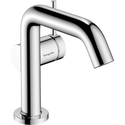 Praustuvo maišytuvas Hansgrohe Tecturis S 110 Fine CoolStart EcoSmart+, su push-open dugno vožtuvu, chromas