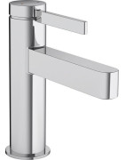 Praustuvo maišytuvas Hansgrohe Finoris 100, su push-open dugno vožtuvu, chromas