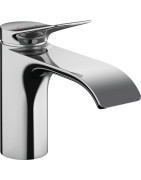 Praustuvo maišytuvas Hansgrohe Vivenis 80, su dugno vožtuvu, chromas