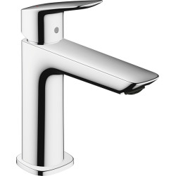 Praustuvo maišytuvas Hansgrohe Logis Fine 110, su dugno vožtuvu, chromas