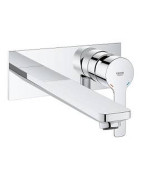 Praustuvo maišytuvas Grohe Lineare 207 mm, iš sienos, chromas
