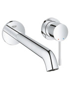 Praustuvo maišytuvas Grohe Essence 230 mm, iš sienos, chromas