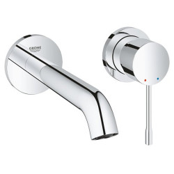 Praustuvo maišytuvas Grohe Essence 183 mm, iš sienos, chromas