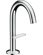 Praustuvo maišytuvas AXOR One Select 140, su push-open dugno vožtuvu, chromas