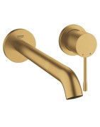 Praustuvo maišytuvas Grohe Essence 230 mm, iš sienos, matinis auksas (Brushed Cool Sunrise)