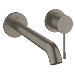 Praustuvo maišytuvas Grohe Essence 230 mm, iš sienos, matinis grafitas (Brushed Hard Graphite)