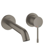 Praustuvo maišytuvas Grohe Essence 183 mm, iš sienos, matinis grafitas (Brushed Hard Graphite)