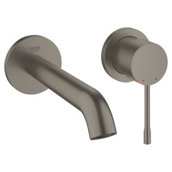 Praustuvo maišytuvas Grohe Essence 183 mm, iš sienos, matinis grafitas (Brushed Hard Graphite)