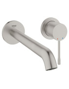 Praustuvo maišytuvas Grohe Essence 230 mm, iš sienos, nerūdijančio plieno spalva