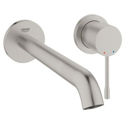 Praustuvo maišytuvas Grohe Essence 230 mm, iš sienos, nerūdijančio plieno spalva