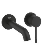 Praustuvo maišytuvas Grohe Essence 230 mm, iš sienos, matinė juoda (Phantom Black)
