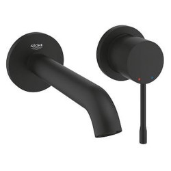 Praustuvo maišytuvas Grohe Essence 230 mm, iš sienos, matinė juoda (Phantom Black)