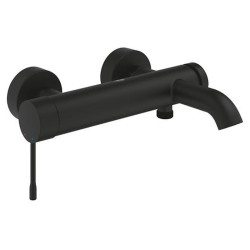 Vonios maišytuvas Grohe Essence, iš sienos, matinė juoda (Phantom Black)