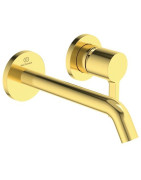 Praustuvo maišytuvas Ideal Standard Joy, 2 dalių, iš sienos, šlifuotas auksas (Brushed Gold)