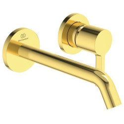 Praustuvo maišytuvas Ideal Standard Joy, 2 dalių, iš sienos, šlifuotas auksas (Brushed Gold)
