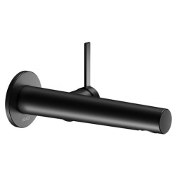 Praustuvo maišytuvas Keuco IXMO Pure, snapas 219 mm, iš sienos, juoda matinė