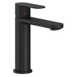 Praustuvo maišytuvas Ravak Chrome II 014.20, 175 mm, be dugno vožtuvo, juoda