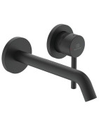 Praustuvo maišytuvas Ideal Standard Ceraline, 2 dalių, iš sienos, juoda matinė