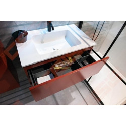Praustuvas Balteco Grada, 1205x500x140 mm, su anga maišytuvui, balta matinė
