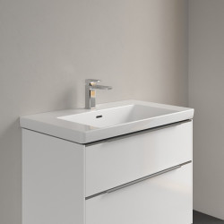 Praustuvas Villeroy&Boch Subway 3.0, 800x470x165 mm, su anga maišytuvui
